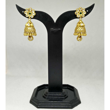 22 KT GOLD ANTIQUE EARRING by 