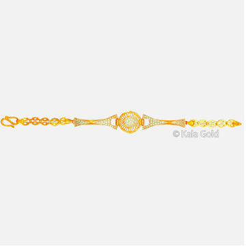 916 CZ Designer Indian Lucky Bracelet by 