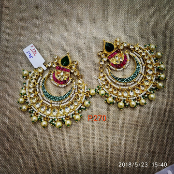 Kundan earring p 270