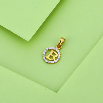 916 Gold Stylish Fancy Pendant LP24