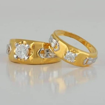 22 Carat gold forever couple ring  RH-CR166