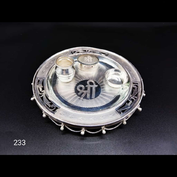Silver Puja Thali