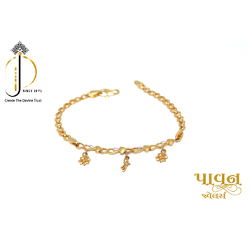 22KT / 916 Yellow Gold Dailyware Handmade Bracelet... by 