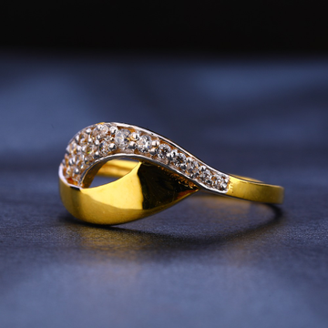 22CT CZ Gold Hallmark Fancy Women's  Ring LR291