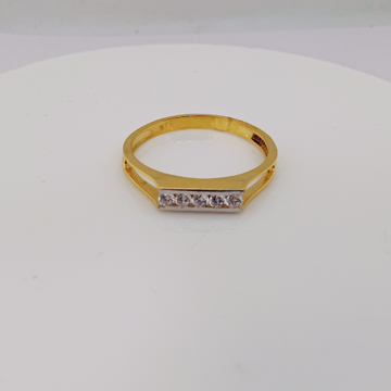 22k gold exclusive stone design ladies ring by 