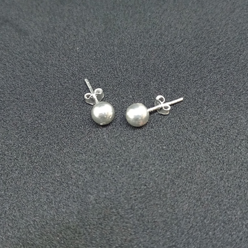 925 Silver Daily Wear Earring Tops by Ghunghru Jewellers
