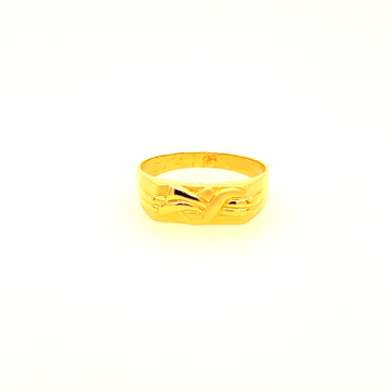 22k Yellow Gold Fantastic Plain Ring by 