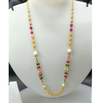 Gold fantastic design necklace for women by Celebrity Jewels