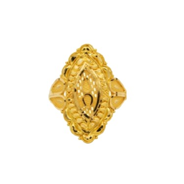 22 K light weight, yellow gold ladies ring rj-lrg-... by 