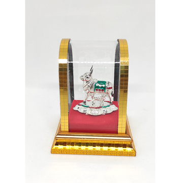 Silver Cow idol by Rajasthan Jewellers Private Limited