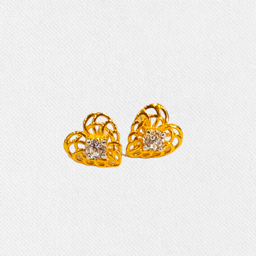 Gold New fancy top's Earrings by 