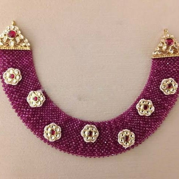 22KT/ 916 Gold antique occasions Rubies Net Neckla... by 