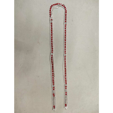 3(three) line bol milan chain red(lal) Pearl(moti)... by 