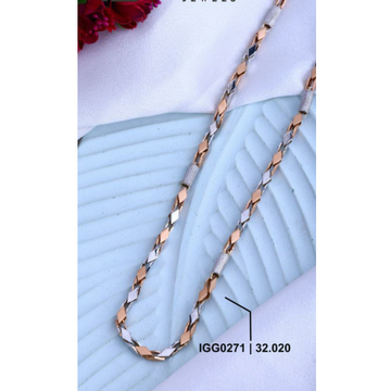 916 Gold Fancy Diamond shape Chain  by Gold & Silver Palace