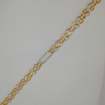 916 gold cz dimond loose ladies bracelet by 