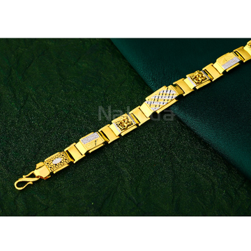 Shop Rubans Voguish 18K Gold Plated Layered Chain With Charms Bracelet  Online at Rubans
