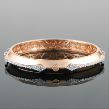 18KT Gold Graceful Diamond Bracelet by 