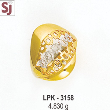 Ladies Ring Plain LPK-3158