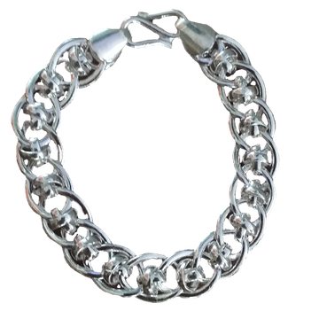 Silver cuban bracelet by 