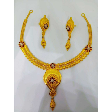 916 gold antique necklace set bj-n016 by 