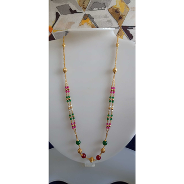 22 Ct Fancy Mani Moti Mala by Celebrity Jewels