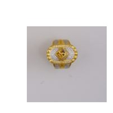 22K/916 Gold CZ attractive ring by 