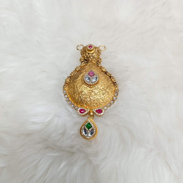 916 Gold Antique Mangalsutra Pendants by Suvidhi Ornaments