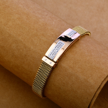 750 Rose Gold Designer Hallmark Bracelet MLB102