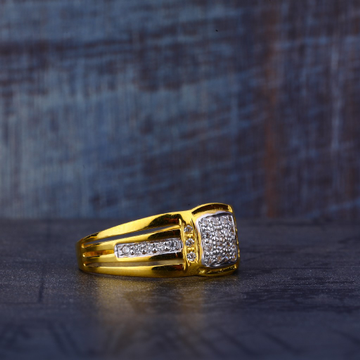 916 Gold cz Ring MR518