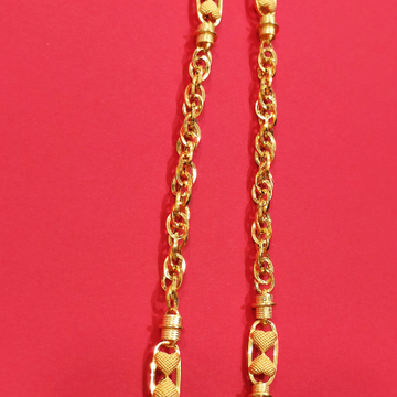 22 carat 916 gold gents chain by Suvidhi Ornaments