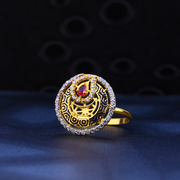 916 Gold Designer Ladies Ring LR71