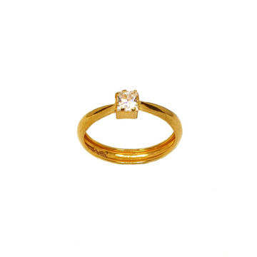18K Gold Square Shaped Ring MGA - LRG1081