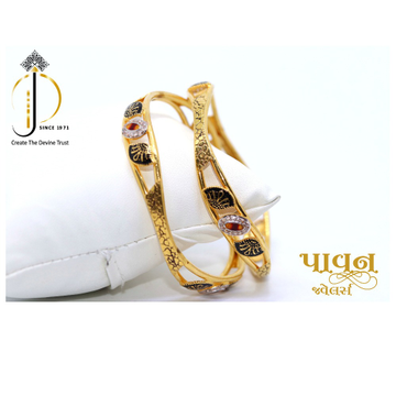 22KT / 916 Gold Oxidase fancy casual Kadli For Lad... by 
