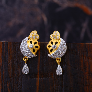 22KT Diamond Fancy  Hallmark Earring LFE328
