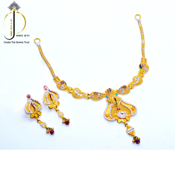 916 / 22CT Yellow Gold Fancy Special Wedding Neckl... by 