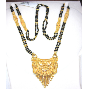 Gold 22k hm916 mangalsutra by 