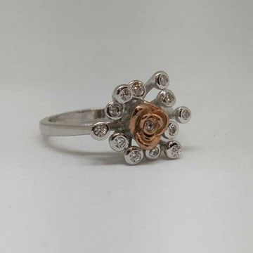 925 Sterling Silver Rose Flower Designer Ladies Ri... by 
