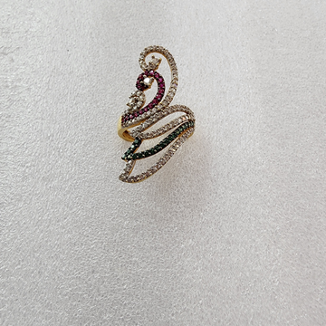 916 Gold Fancy Unique Dimonds Collection Ring by 