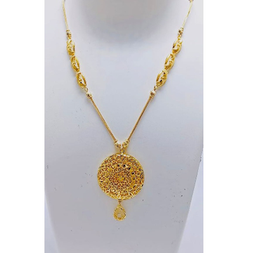 22 kt gold ladies pendant chain by 