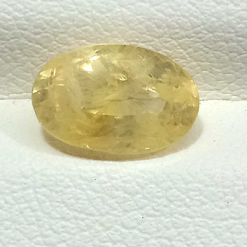 3.10ct oval yellow yellow-sapphire-pukhraj by 