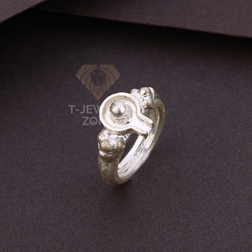 Silver shivlingring-touch(80,90) by Jewels Zone