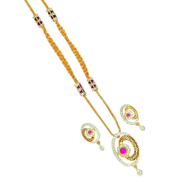 916 Colorful Gold Dokiya With Fancy Chain by 