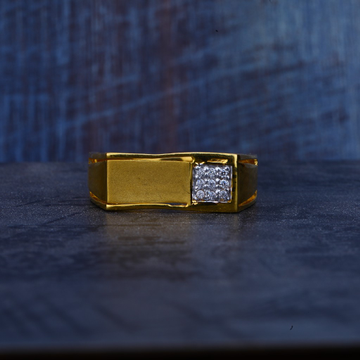 916 Gold Cz Ring MR454