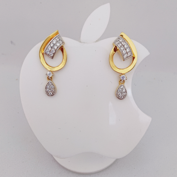 22k gold exclusive diamond hanging earring by 
