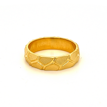 22k Gold Honey trap band And Ring by 
