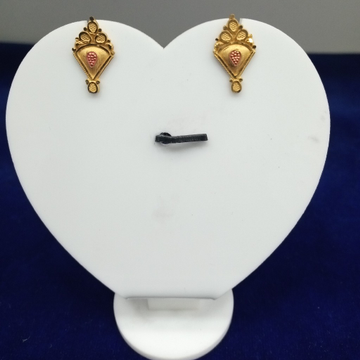 fancy earring by Aaj Gold Palace