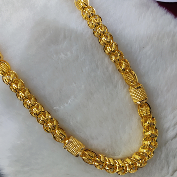 916 Gold Fancy Bahubali Hollow Chain