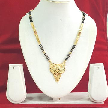 1 Gram Gold Fancy Designer Ladies Mangalsutra by 