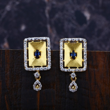 22 carat gold fancy ladies earrings RH-LE594