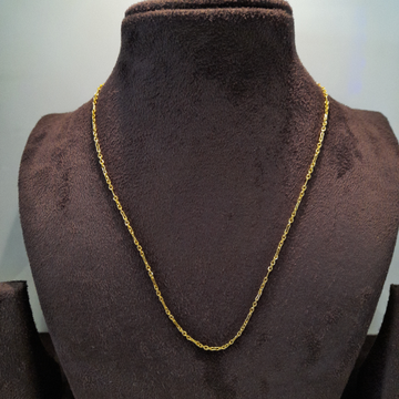 simple ladies chain by Rangila Jewellers